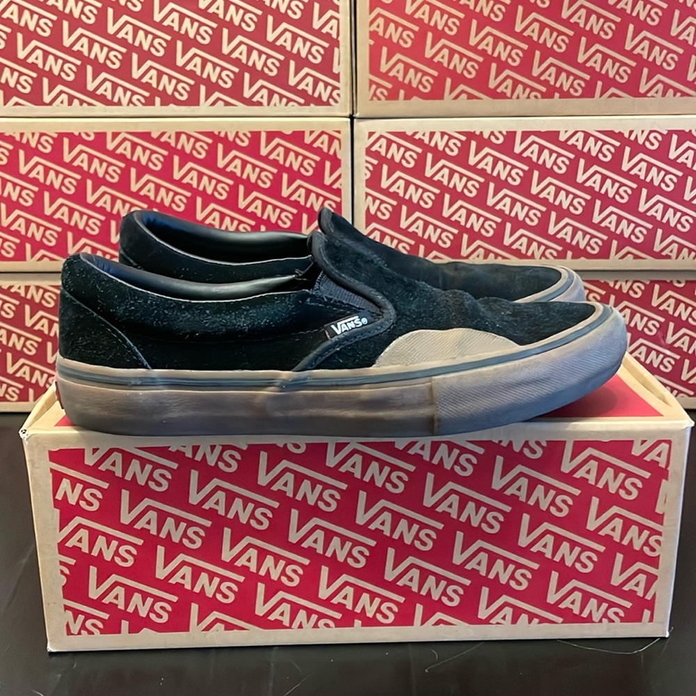 Vans Slip-On Pro (Rubber) Black/Gum
